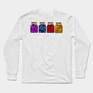 Yarn filled jars Long Sleeve T-Shirt